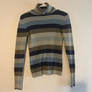 Gap Stripped Turtleneck
